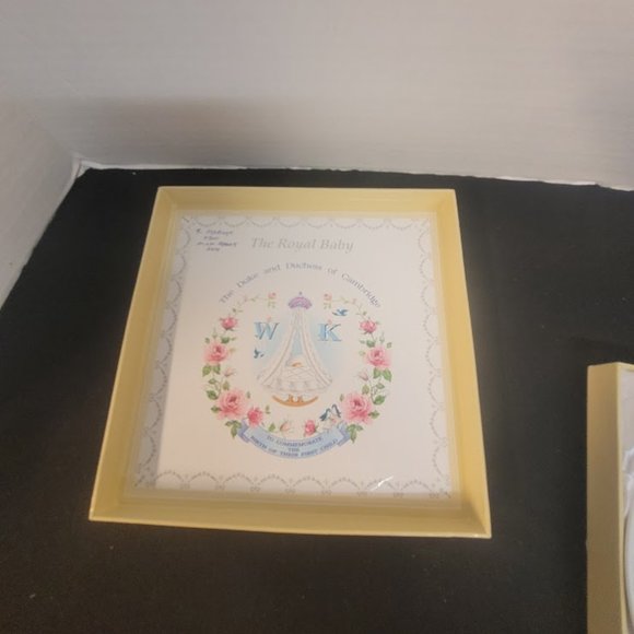 New McIntosh The Royal Family Baby Duke & Duchess of Cambridge Plate & Mug 2013 - Picture 6 of 16